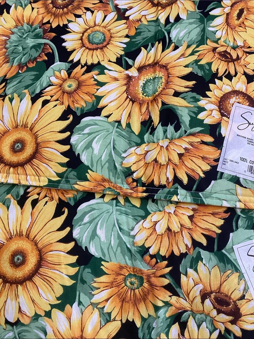 Suzanne Betro Sunflower Placemat Set – Yellow & Green